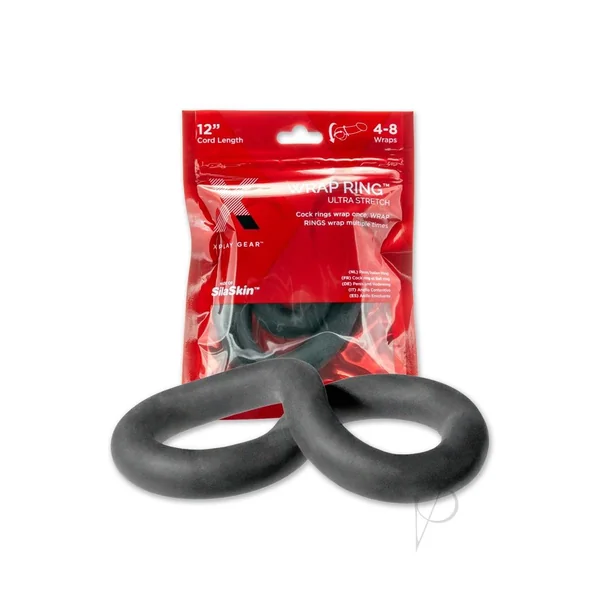 The Xplay Silicone Wrap Ring Ultra Stretch 12in - Black