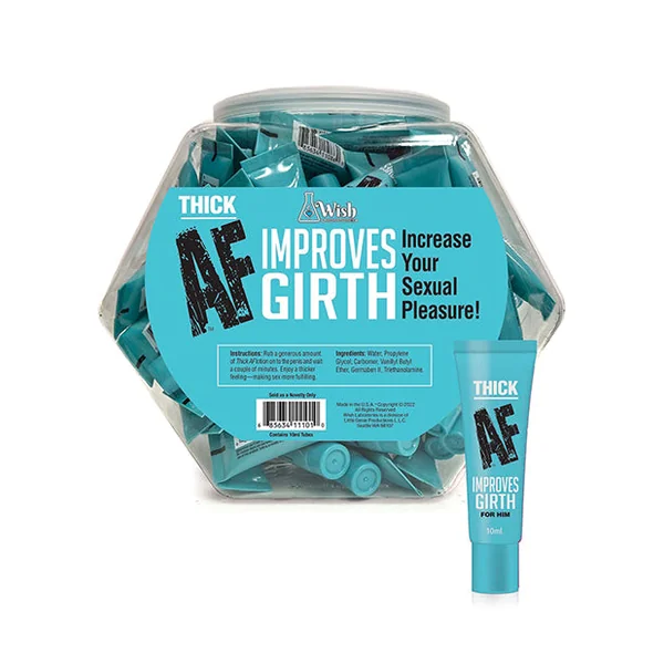 Thick AF Girth Cream 65 Pack Fishbowl - 10ml