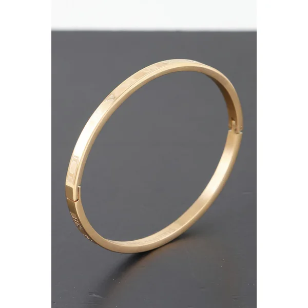 Thin Roman Numeral Bracelet