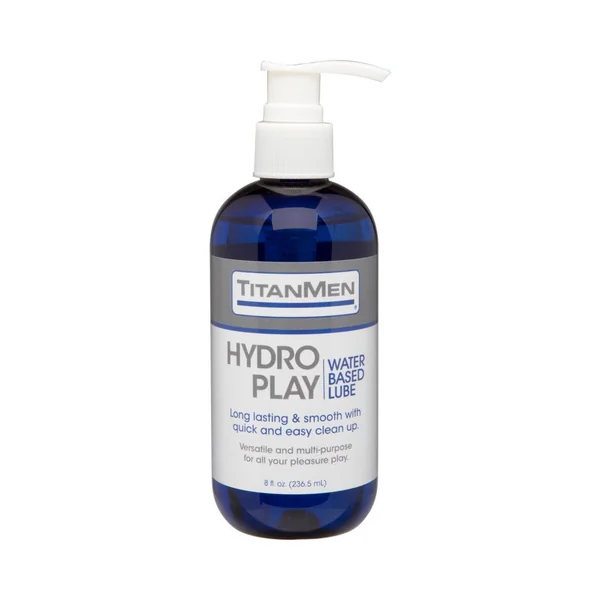 Titanmen Hydro Play Water Based Glide 8oz.
