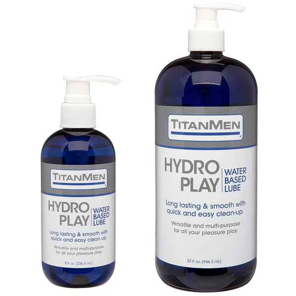 TitanMen Hydro Play Water Based Glide Lubricant for Men