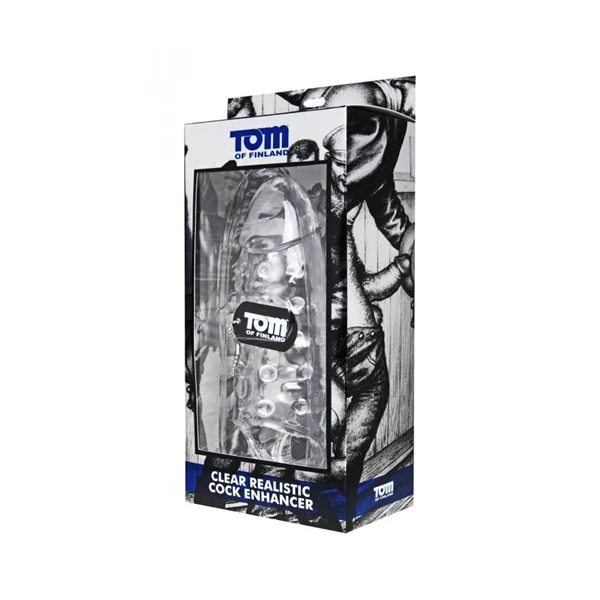 Tom Of Finland Clear Realistic Cock Enhancer