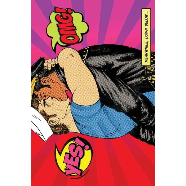 Tom of Finland “Kiss Pow” Greeting Card