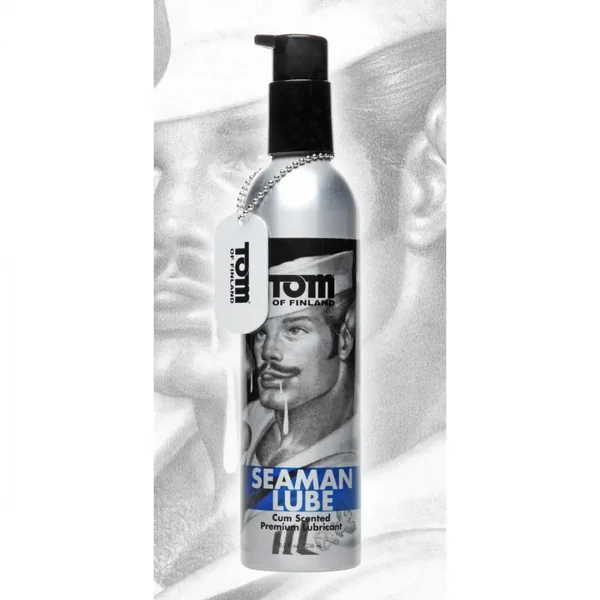 Tom of Finland Seaman Lube - 8 oz Water Based Lube
