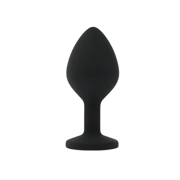 Toosh Black Silicone Butt Plug Medium