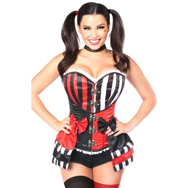 Top Drawer 3 PC Jokester Villian Corset Costume