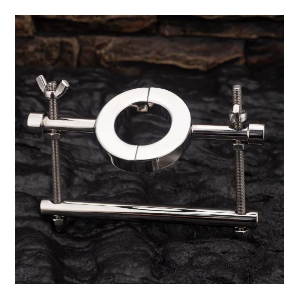 Torture Squeezer Testicular Scrotum Restraint Weight Cock Ring Scrotum Pendant Stainless Steel