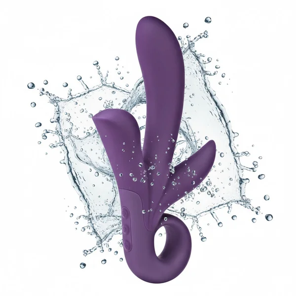 ToyJoy Trinity Triple Pleasure Vibrator Purple