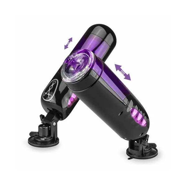 Trainer Rotating and Thrusting Suction Cup Masturbator