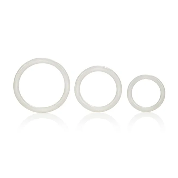 Tri Rings – Glow In The Dark Cock Ring Set