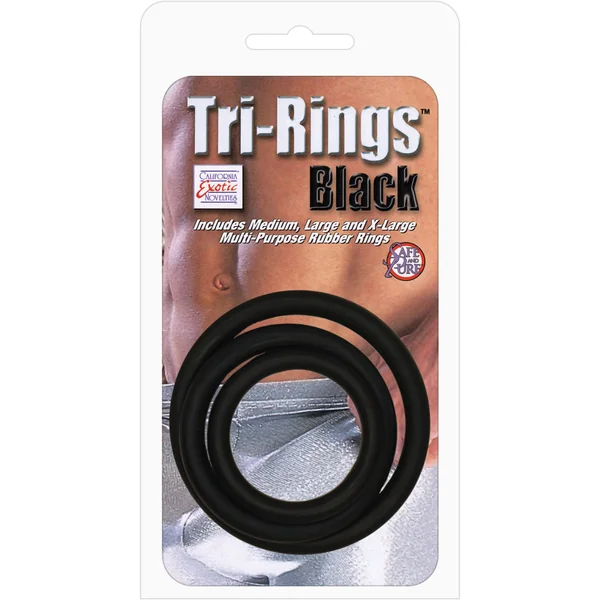 Tri-Rings - Black
