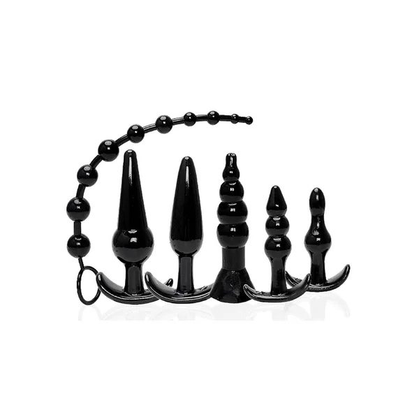 Try-Curious Anal Plug Kit – Black