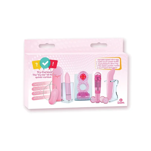 Try-Curious Vibe Set - Pink