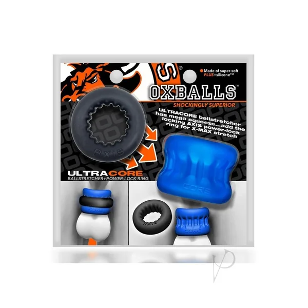 Ultracore Core Ballstretcher with Axis Ring - Blue Ice