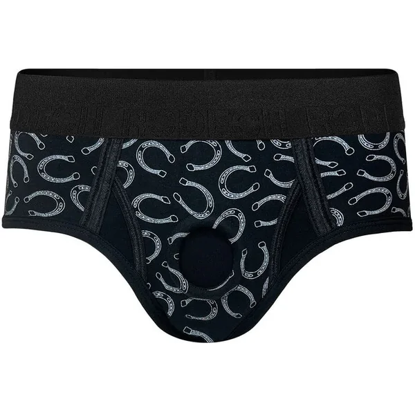Unisex Horseshoes Harness Brief M