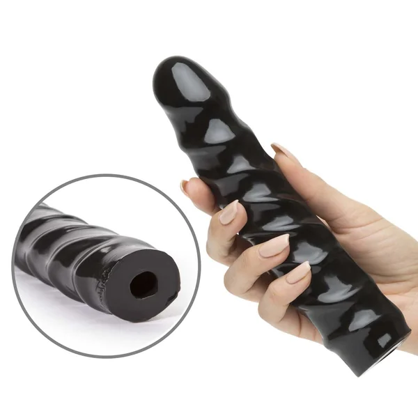 Vac U Lock Codeblack Raging Hard Ons Cock Attachment Black 8 Inch