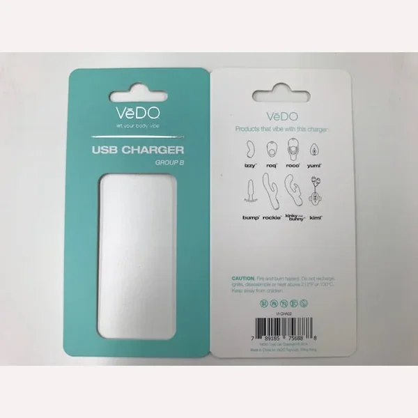 Vedo Usb Charger B (izzy Roq Roco Yumi Bump Rockie Kinky Plus Kimi)