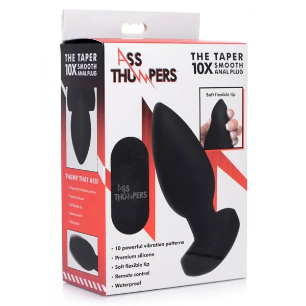 Vibrating Anal Plug with Remote Control