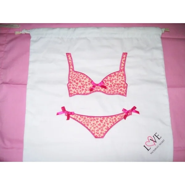 Victoria’s Secret Travel Bag and Naughty and Nice Lingerie Zippered Mesh Laundry Bag