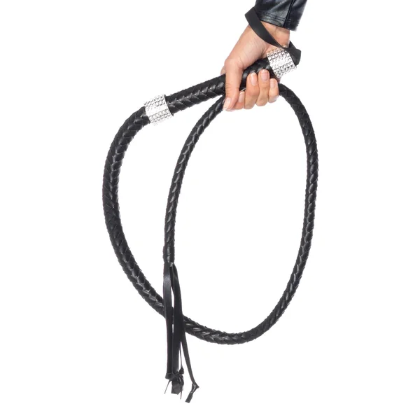 Vixen Whip With Rhinestone Handle