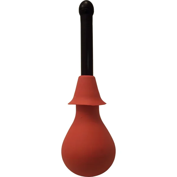 Vulcanite Anal Douche With Attachment