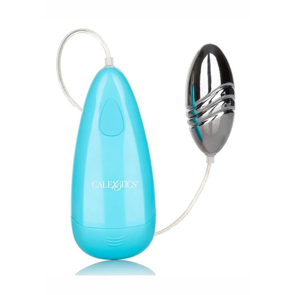 Waterproof Gyrating Bullet Blue Multi Speed Remote Control