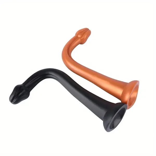 Waterproof Silicone Anal Plug Flexible Prostate Massager For Men