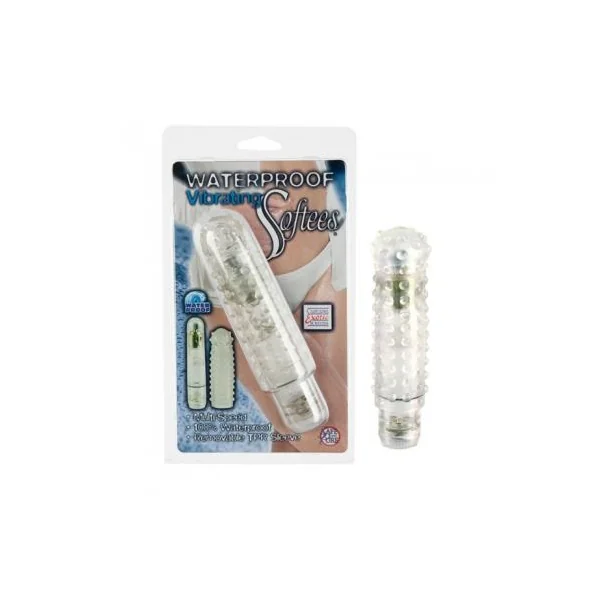 Waterproof Softees Stimulator – Clear