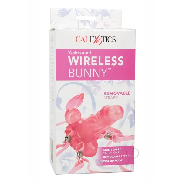 Waterproof Wireless Bunny with Removeable Straps - Pink