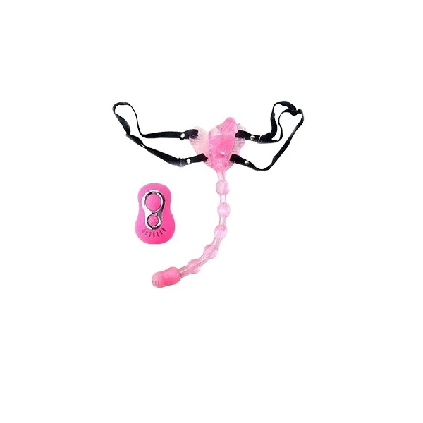 WEARABLE BUTTERFLY WHIP ANAL VAGINA STIMULATOR SO-003
