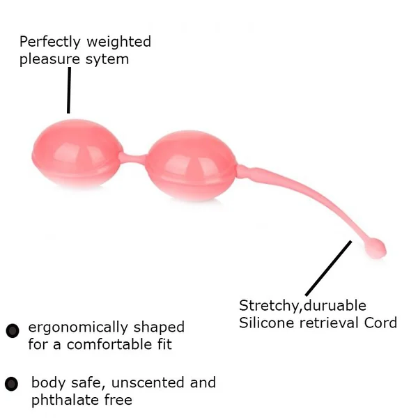 Weighted Kegel Ben Wa BallsSilicone With Retrival Cord
