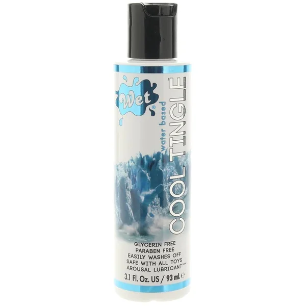 Wet Cool Tingle Arousal Water-Based Lube (3.1oz)