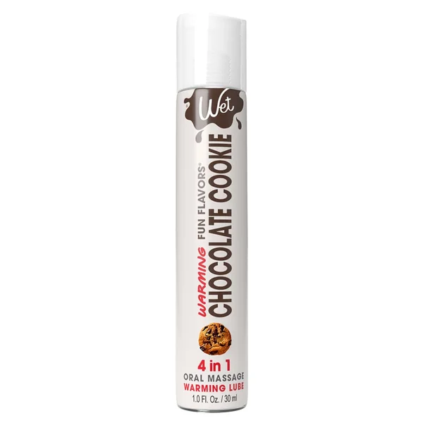 Wet Fun Flavors 4-in-1 Chocolate Cookie Warming Lubricant