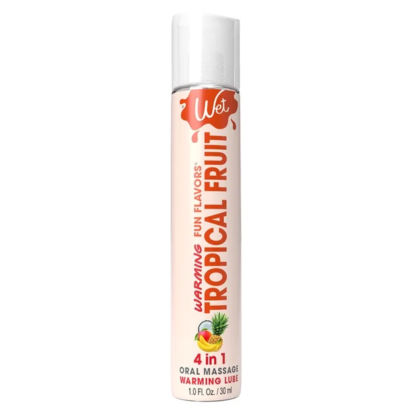 Wet Fun Flavors 4-in-1 Tropical Fruit Warming Lubricant
