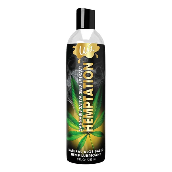 Wet Hemptation Aloe Based Hemp Lubricant
