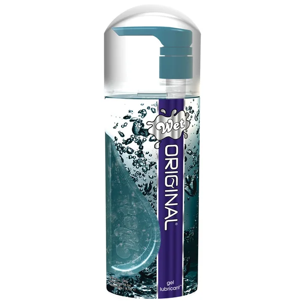 Wet Original Waterbased Gel Personal Lubricant - 18.6 oz Pump Bottle