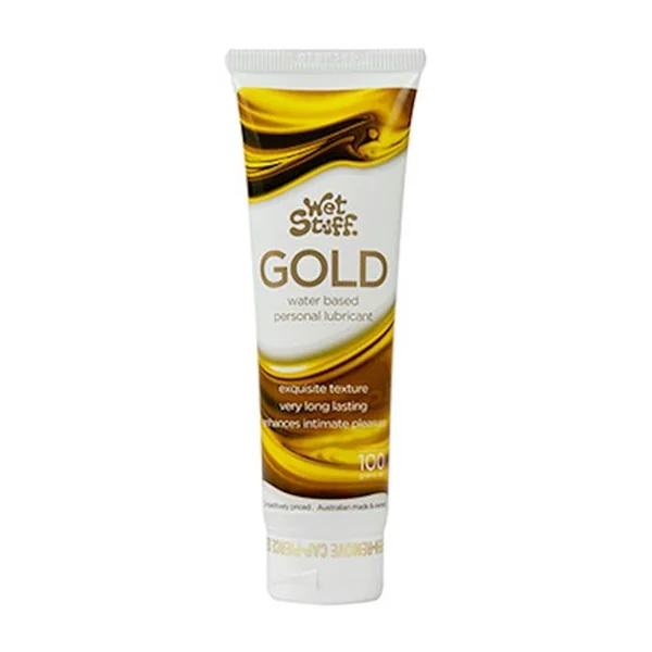 Wet Stuff Gold Waterbased Lubricant 100g