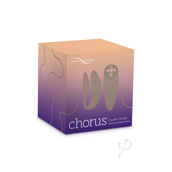 We-Vibe Chorus Vibrator For Couples With Squeeze Remote Control