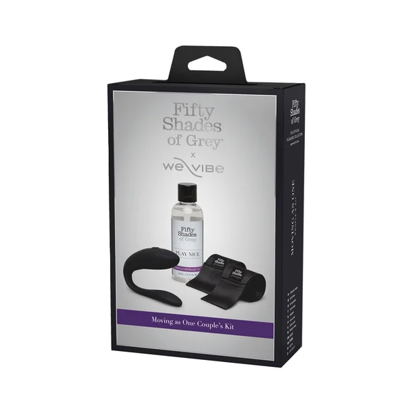 We-Vibe Fifty Shades of Grey x Sync Lite – Moving as One Couple Kit (Black 3 Piece)