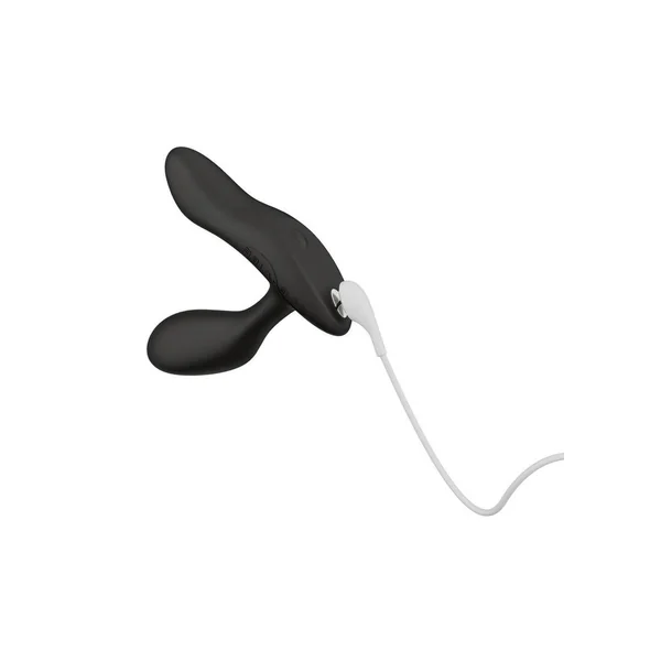 We-Vibe Vector+ Rechargeable Silicone Vibrating Prostate Massager with Remote Control