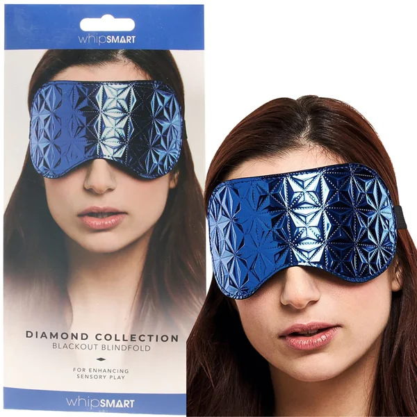 Whipsmart Black Out Blindfold Blue Eye Mask Restraint