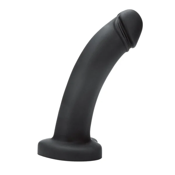 Whipsmart Heartbreaker Silicone Dildo Heart Base 7in – Black