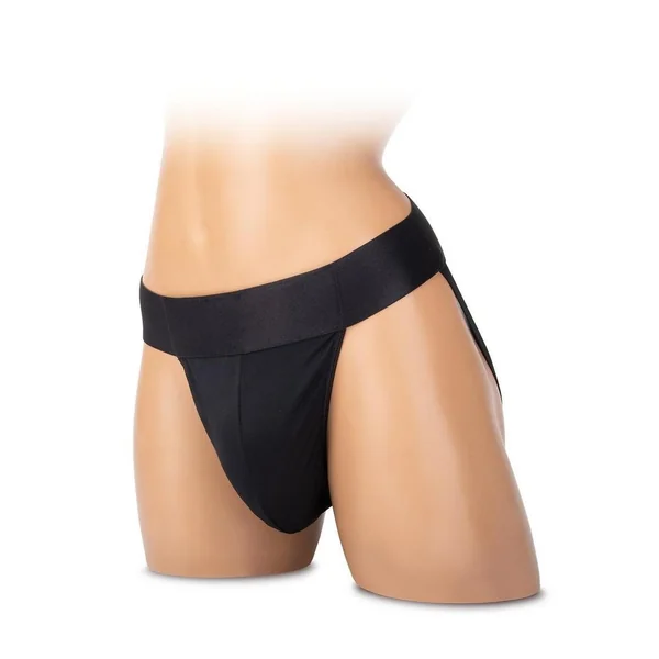 WhipSmart Soft Packing Jock Strap – Large – Black