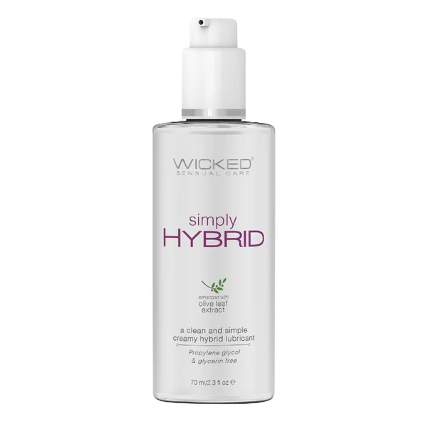 Wicked Simply Hybrid Lubricant with Olive Leaf Extract 2.3oz