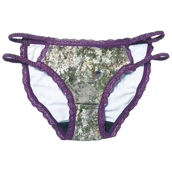 Wilderness Dreams Camo Plum Strappy Pantie