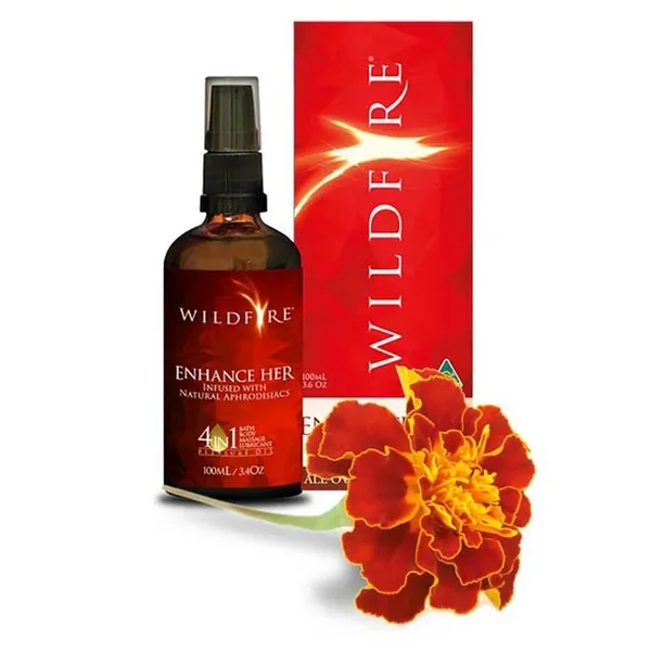 Wildfire 4-In-1 All Over Pleasure Oil – Enhance Her