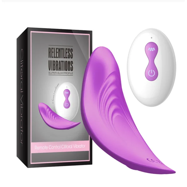 Wireless Remote Control Wearable Thin Light Invisible Vibrator
