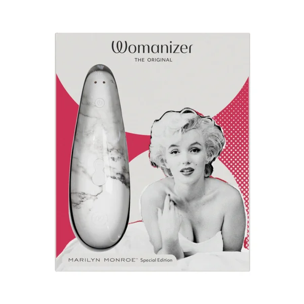 Womanizer Classic 2 Pleasure Air Toy Marilyn Monroe White Marble