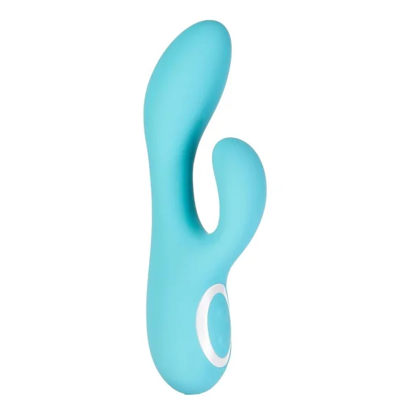 Wonderlust St Tropez Rechargeable Silicone Dual Vibrator – Teal