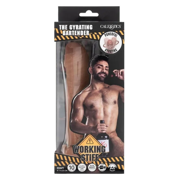 Working Stiff The Gyrating Bartender Rechargeable Dildo